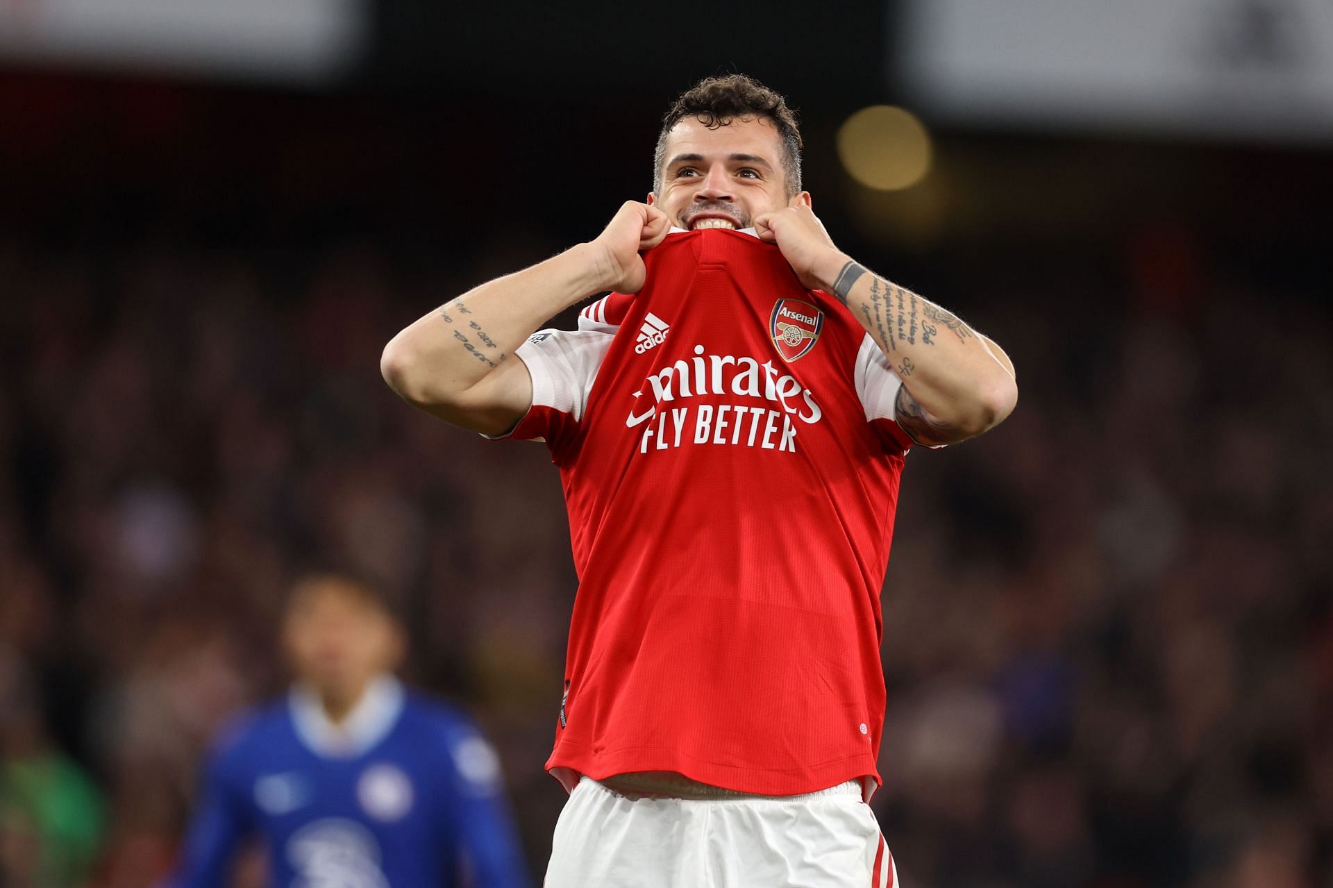 Xhaka is tipped to leave in the summer.
